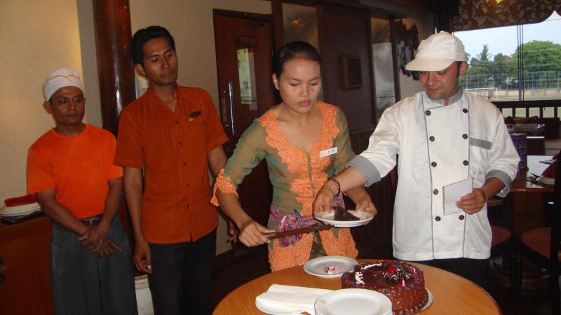 Birth Day Staff, bali indian restaurant, indian food restaurant in bali